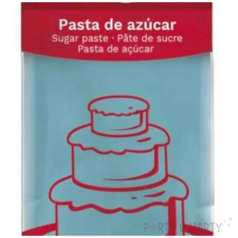 lukier plastyczny masa cukrowa niebieska dekora 250 g