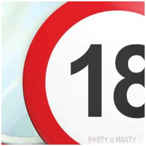 lusterko 18 urodziny traffic birthday 56 mm