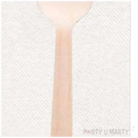 lyzka drewniana eko z serwetka godan