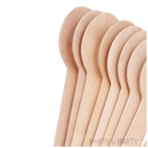 lyzki drewniane classic eko partycollection 50 szt