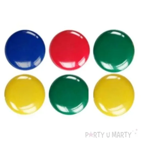 magnesy classic mix 29 mm 6 szt