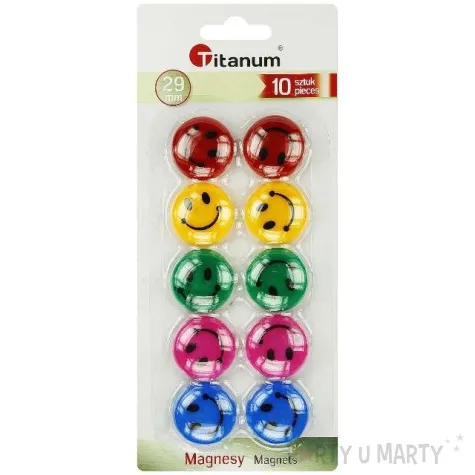 magnesy classic mix titanum 29 mm 10 szt