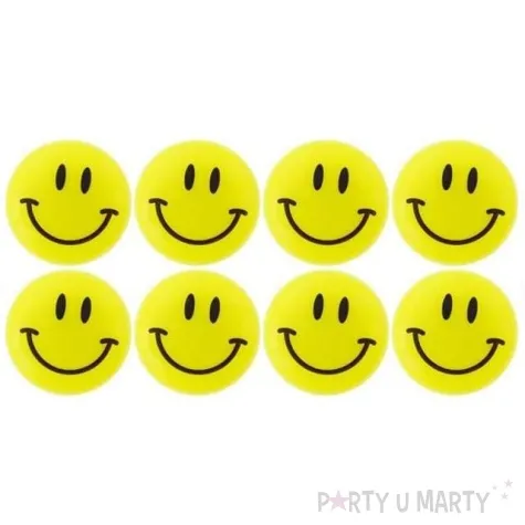 magnesy emoji usmiech zolte titanum 20 mm 8 szt