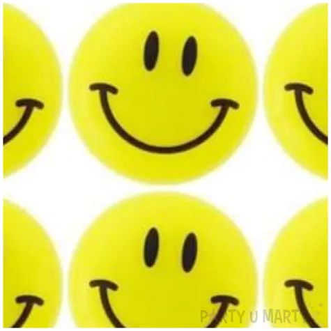 magnesy emoji usmiech zolte titanum 30 mm 6 szt