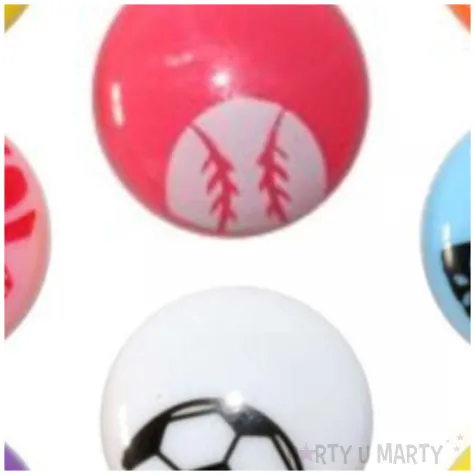 magnesy okragle wiosenne wzorki kolor mix titanum 20 mm 8 szt