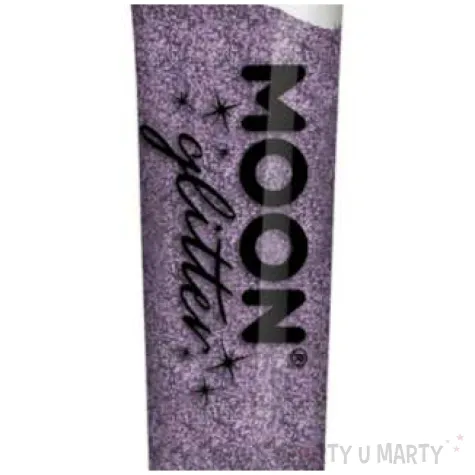 make up party blyszczyk brokat holo fioletowy mooncreations 15ml