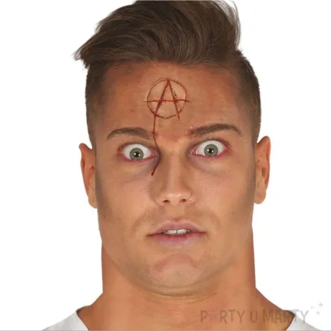 make up party charakteryzacja blizn anarchia guirca