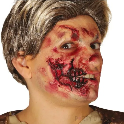 make up party charakteryzacja blizn rana twarzy guirca