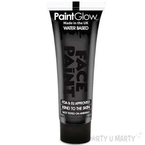 make up party farba do makijazu czarna paintglow 13 ml