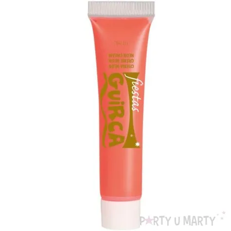 make up party farba do makijazu neonowa czerwona guirca 10 ml