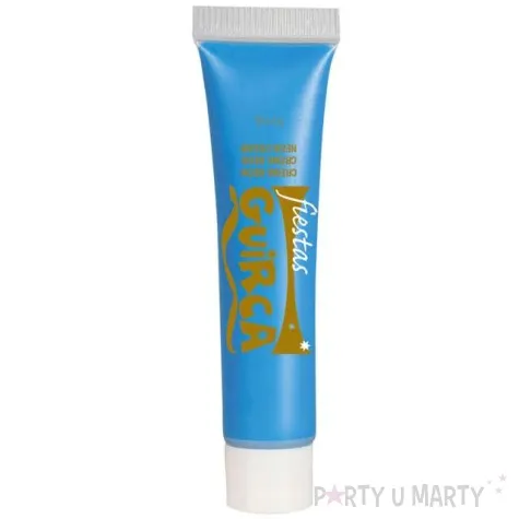 make up party farba do makijazu neonowa niebieska guirca 10 ml