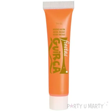 make up party farba do makijazu neonowa pomaranczowa guirca 10 ml