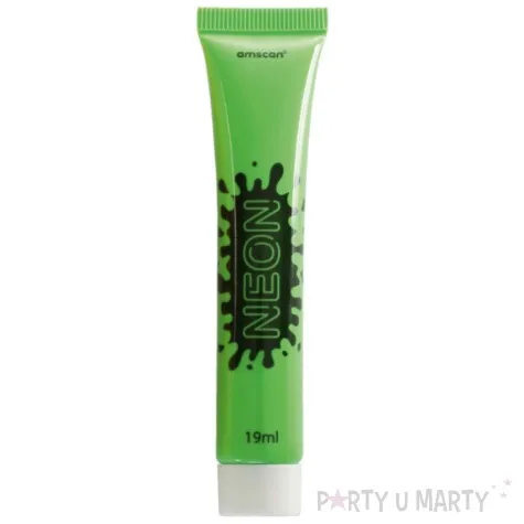 make up party farba do makijazu uv zielony neon amscan 19 ml