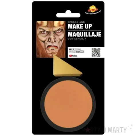 make up party farba do makijazu z gabeczka lososiowa guirca