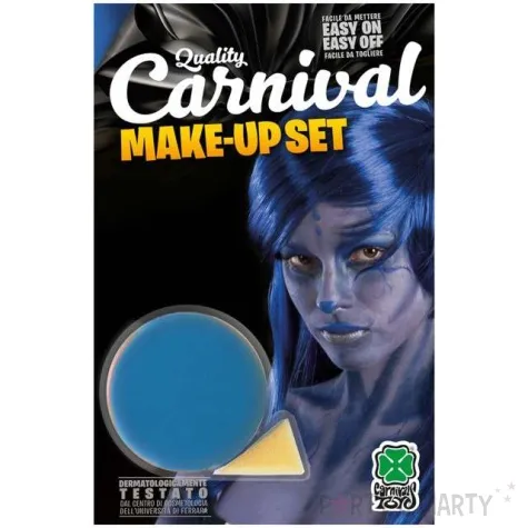make up party farba do makijazu z gabeczka niebieska carnival toys 10 g