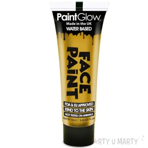 make up party farba do makijazu zlota paintglow 13 ml