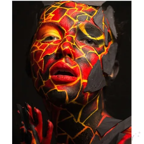 make up party farbka do makijazu czerwona smiffys 16 ml