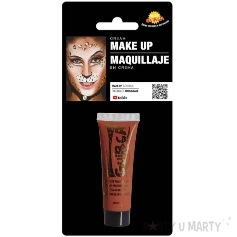 make up party farbka do twarzy brazowy guirca 20 ml