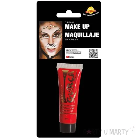 make up party farbka do twarzy czerwony guirca 20 ml