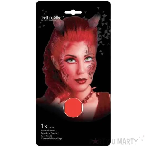 make up party farbka do twarzy diabel czerwona amscan 28 ml