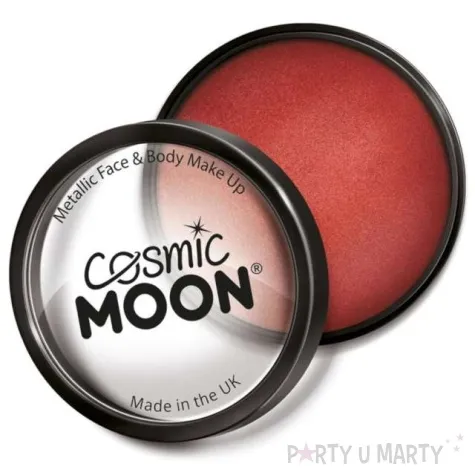 make up party farbka do twarzy metallic czerwona smiffys