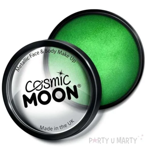 make up party farbka do twarzy metallic zielona smiffys