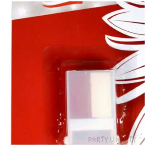 make up party farbka do twarzy w sztyfcie bialo czerwona arpex