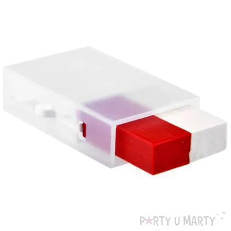 make up party farbka do twarzy w sztyfcie bialo czerwona arpex