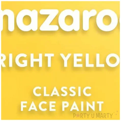 make up party farbka do twarzy zolty snazaroo 18 ml