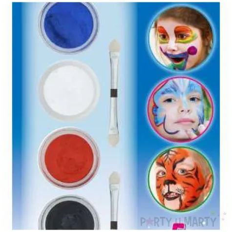 make up party farbki do twarzy flamingo titanum 5 kolorow