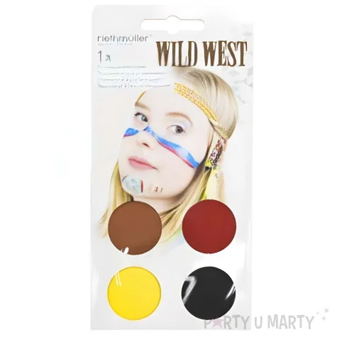 make up party farbki do twarzy indianka amscan