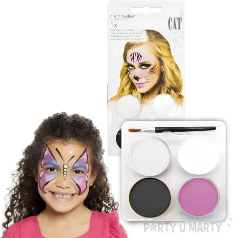 make up party farbki do twarzy kotek amscan