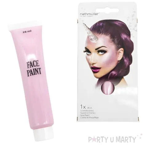 make up party farbki do twarzy rozowy amscan 28 ml