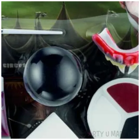 make up party halloween klaun morderca smiffys zestaw