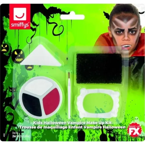 make up party halloween mlody wampir smiffys zestaw