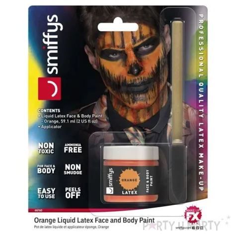 make up party halloween straszna dynia smiffys