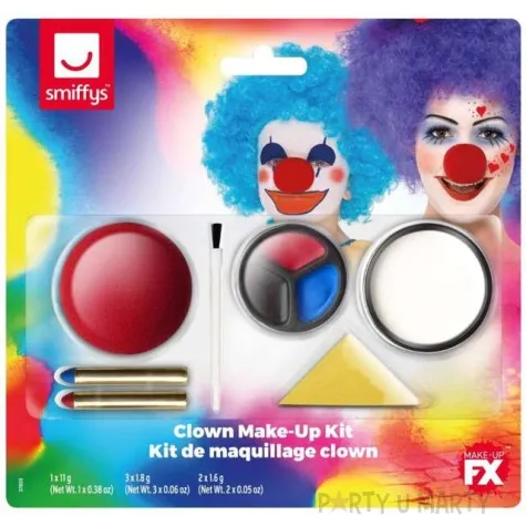 make up party klaun smiffys