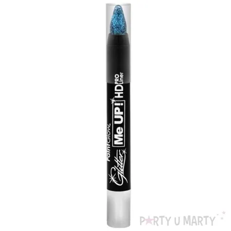 make up party kredka do makijazu brokat niebieski paintglow