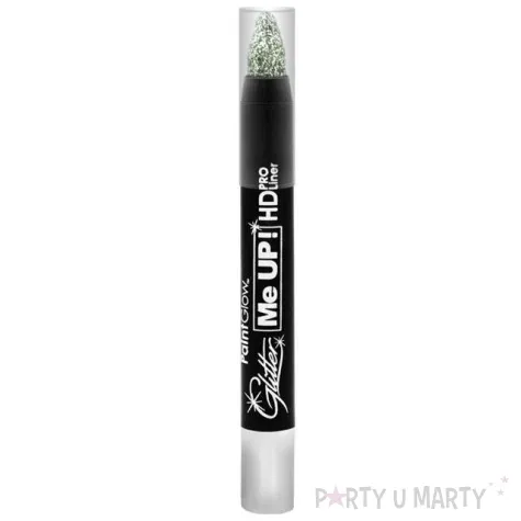 make up party kredka do makijazu brokat srebrny paintglow