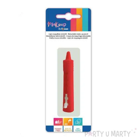 make up party kredka do makijazu czerwony fyasa