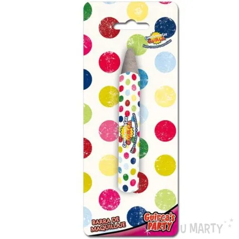 make up party kredka do makijazu srebrna guirca