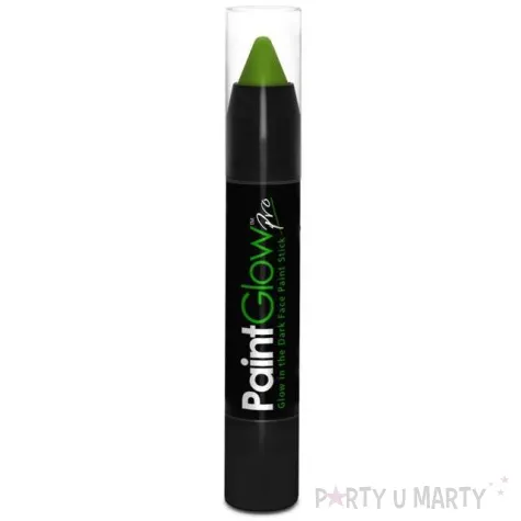 make up party kredka do makijazu swiecaca pro zielona paintglow 3 5 g