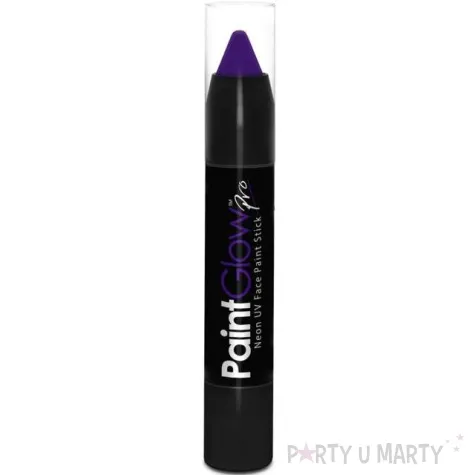 make up party kredka do makijazu uv pro fioletowa paint glow 3 5 g