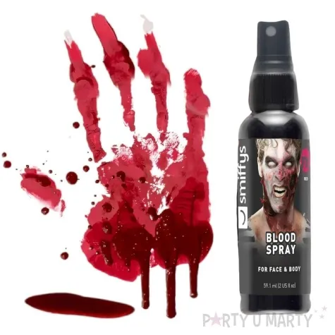 make up party krew efekt rozprysku czerwona smiffys 59 1 ml