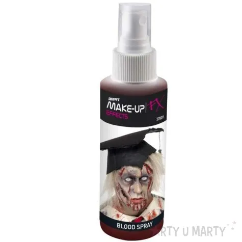 make up party krew w sprayu czerwona smiffys 28 ml