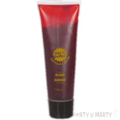 make up party krew w tubce czerwona guirca 100 ml