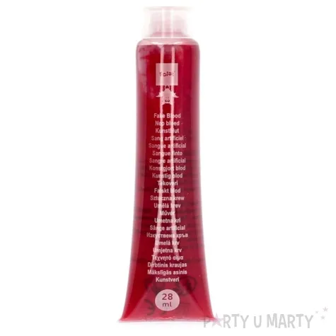 make up party krew w tubce czerwony folat 28 ml