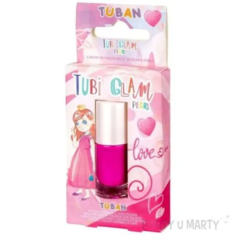 make up party lakier do paznokci tubi glam rozowy perlowy tuban 5 ml