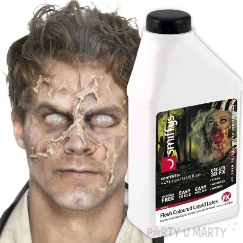make up party latex w plynie smiffys 473 ml