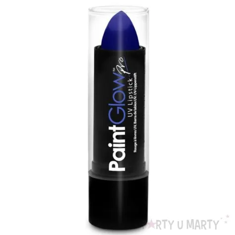 make up party pomadka uv pro niebieska paint glow 4 5g